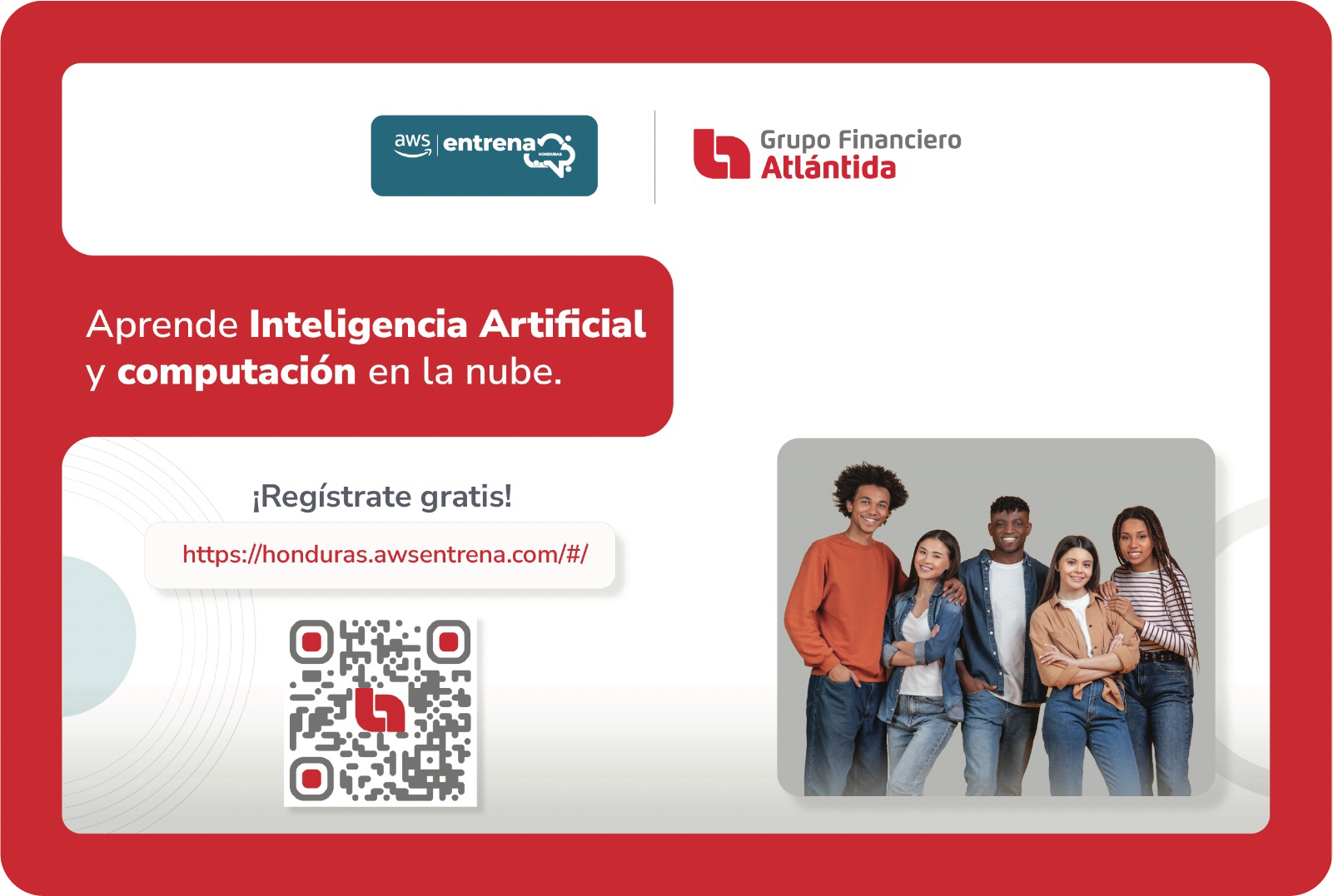15000 hondurenos podran acceder a formacion gratuita en Inteligencia Artificial y Computacion en la Nube