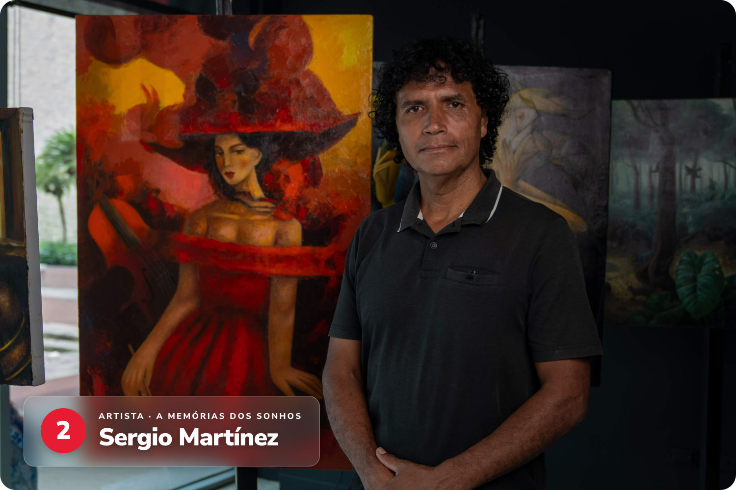 2 sergio martinez artista hondureno a memorias dos sonhos